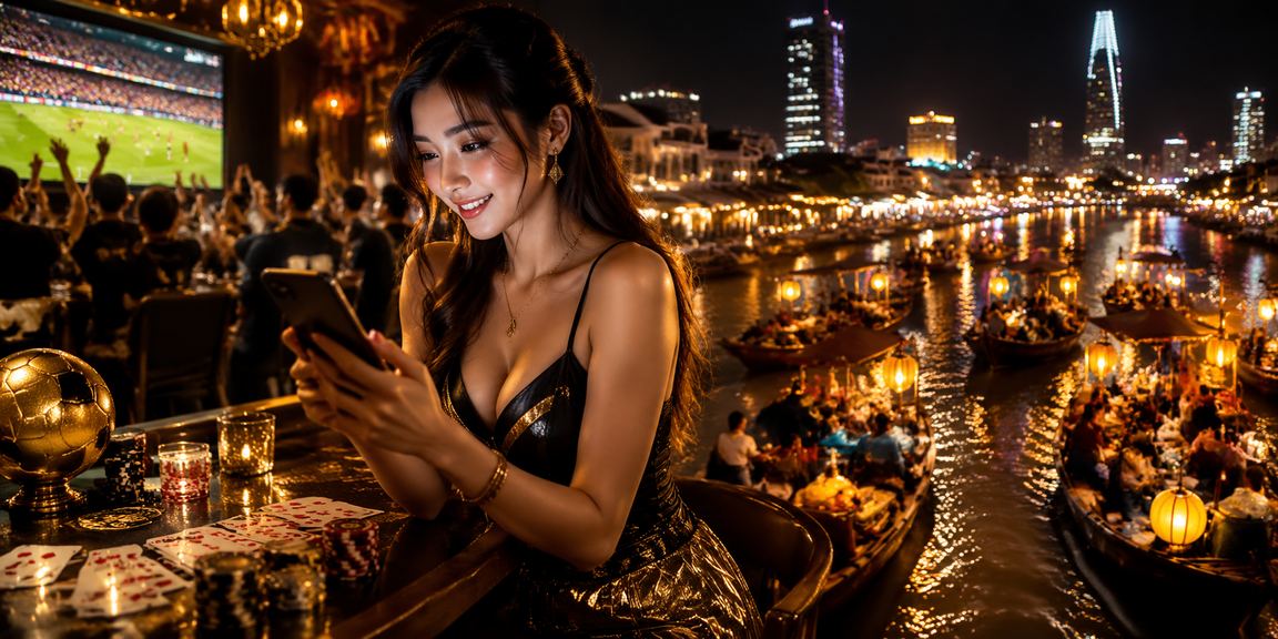 Trò chơi bài neon tại Ho Chi Minh trong nền casino the5er